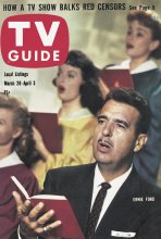 TV Guide cover - Tennessee Ernie Ford - March 28, 1959