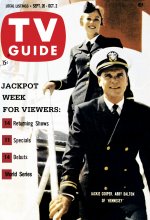 TV Guide cover - Jackie Cooper, Abby Dalton - September 26, 1959