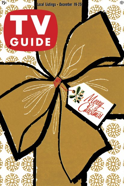 TV Guide cover - Merry Christmas - December 19, 1959