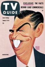 TV Guide cover - Milton Berle - January 10, 1959