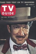 TV Guide cover - Richard Boone - February 28, 1959