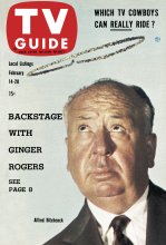 TV Guide cover - Alfred Hitchcock - February 14, 1959