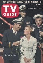 TV Guide cover - Jackie Cooper, Abby Dalton, Roscoe Karns, Henry Kulky - November 26, 1960