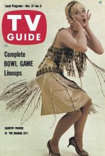 TV Guide cover - Dorothy Provine - December 31, 1960