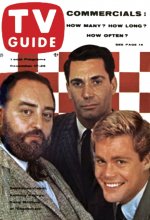 TV Guide cover - Sebastian Cabot, Anthony George, Doug McClure - December 17, 1960