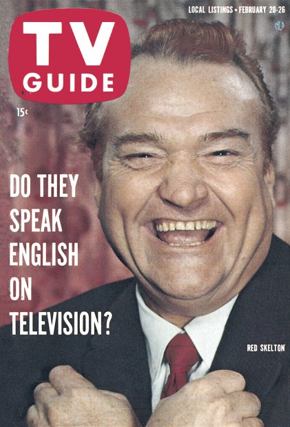 TV Guide cover - Red Skelton - February 20, 1960