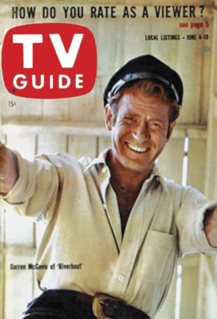 TV Guide cover - Darren McGavin - June 4, 1960