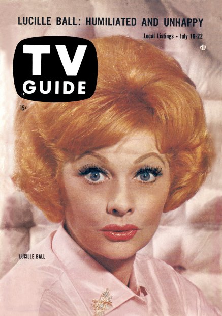 TV Guide cover - Lucille Ball - July 16, 1960