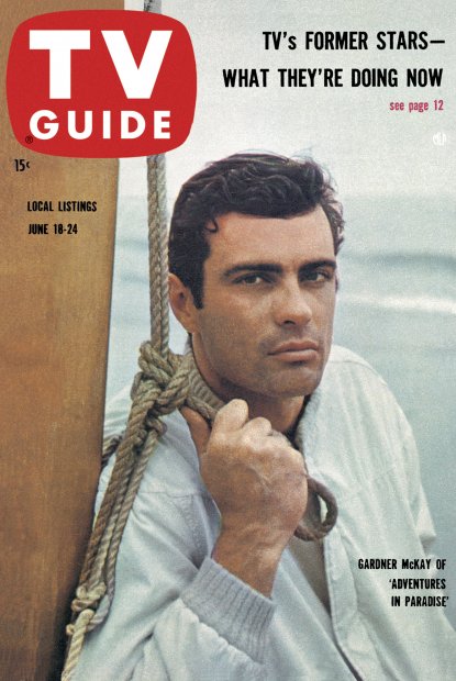 TV Guide cover - Gardner McKay - June 18, 1960