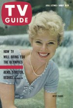 TV Guide cover - Betsy Palmer - August 20, 1960