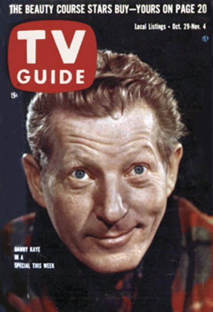 TV Guide cover - Danny Kaye - October 29, 1960