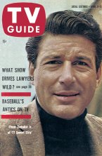 TV Guide cover - Efrem Zimbalist Jr. - April 9, 1960
