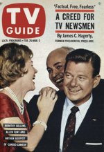 TV Guide cover - Dorothy Collins, Allen Funt, Arthur Godfrey - February 25, 1961