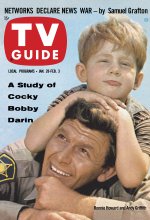 TV Guide cover - Andy Griffith, Ron Howard - January 28, 1961