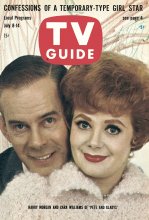 TV Guide cover - Harry Morgan, Cara Williams - July 8, 1961