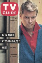 TV Guide cover - Troy Donahue - August 19, 1961