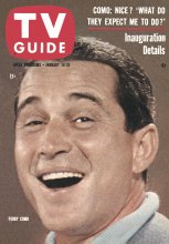 TV Guide cover - Perry Como - January 14, 1961