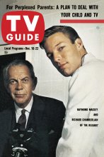 TV Guide cover - Richard Chamberlain, Raymond Massey - December 16, 1961