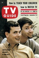 TV Guide cover - Bob Denver, Dwayne Hickman - September 2, 1961
