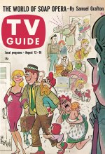 TV Guide cover - The World of the Soap Opera - August 12, 1961