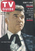 TV Guide cover - Lorne Greene - May 13, 1961