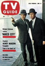 TV Guide cover - Paul Burke, Horace McMahon - June 3, 1961