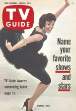 TV Guide cover - Nanette Fabray - February 18, 1961