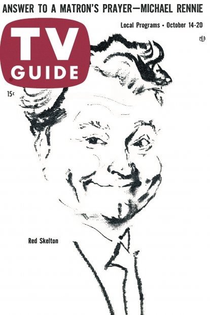 TV Guide cover - Red Skelton - October 14, 1961