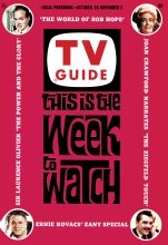 TV Guide cover - Joan Crawford, Bob Hope, Ernie Kovacs, Sir Laurence Olivier - October 28, 1961