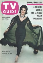 TV Guide cover - Myrna Fahey - January 27, 1962