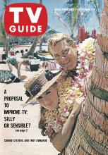 TV Guide cover - Troy Donahue, Connie Stevens - September 1, 1962