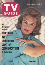 TV Guide cover - Donna Reed - July 21, 1962