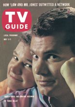 TV Guide cover - Dwayne Hickman, Sheila James - May 5, 1962