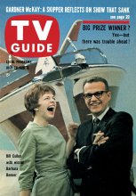 TV Guide cover - Barbara Benner, Bill Cullen - July 28, 1962