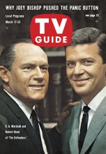 TV Guide cover - E.G. Marshall, Robert Reed - March 17, 1962