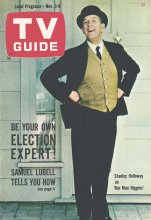 TV Guide cover - Stanley Holloway - November 3, 1962
