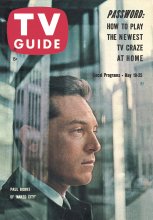 TV Guide cover - Paul Burke - May 19, 1962