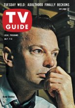 TV Guide cover - David Brinkley - July 7, 1962