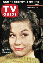 TV Guide cover - Mary Tyler Moore - June 2, 1962