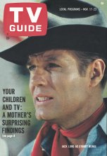 TV Guide cover - Jack Lord - November 17, 1962