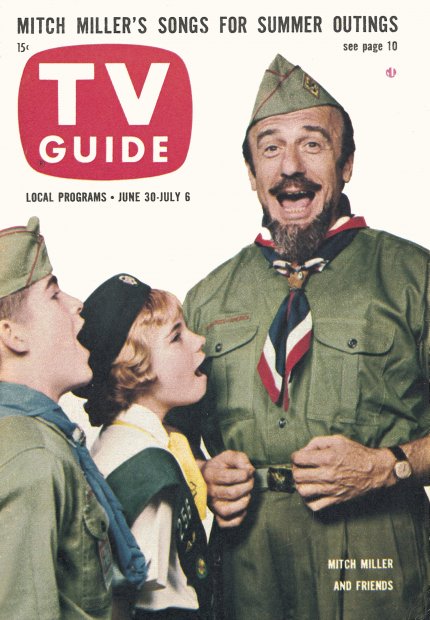 TV Guide cover - Mitch Miller - June 30, 1962