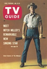 TV Guide cover - Chuck Connors - January 20, 1962