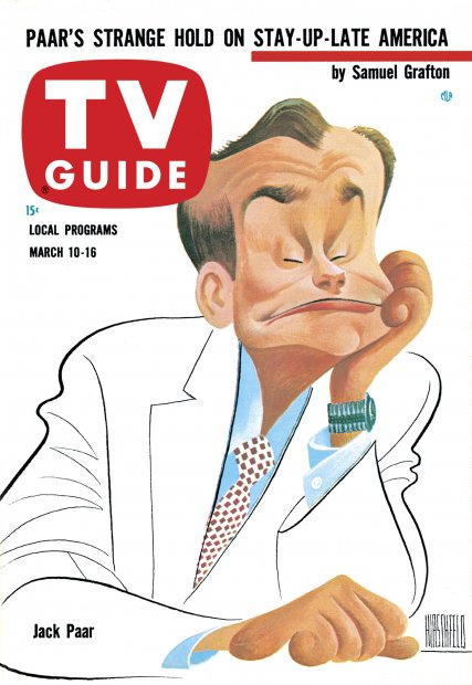 TV Guide cover - Jack Paar - March 10, 1962