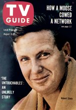 TV Guide cover - Robert Stack - August 11, 1962