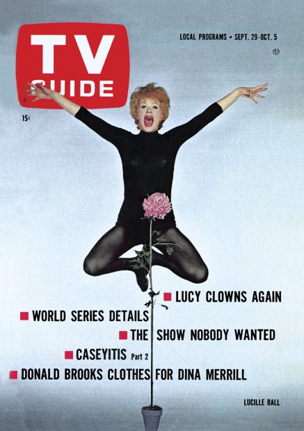 TV Guide cover - Lucille Ball - September 29, 1962