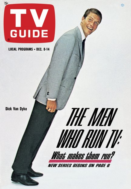 TV Guide cover - Dick Van Dyke - December 8, 1962