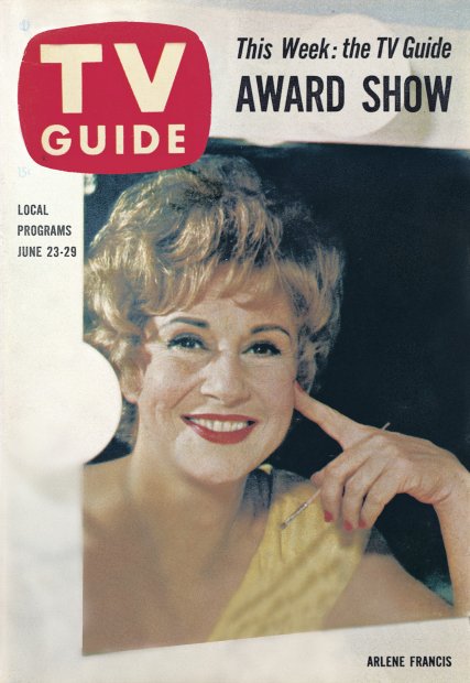 TV Guide cover - Arlene Francis - June 23, 1962