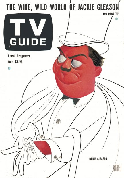 TV Guide cover - Jackie Gleason - October 13, 1962