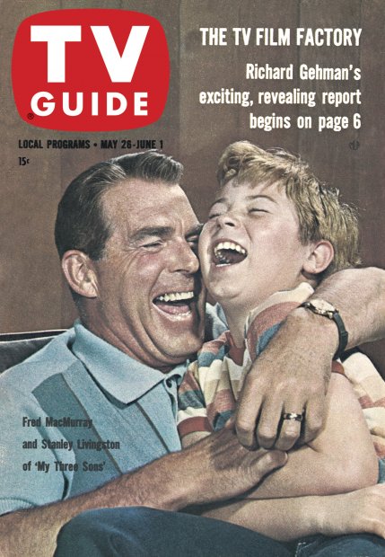 TV Guide cover - Stanley Livingston, Fred MacMurray - May 26, 1962