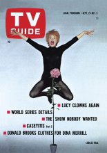 TV Guide cover - Lucille Ball - September 29, 1962